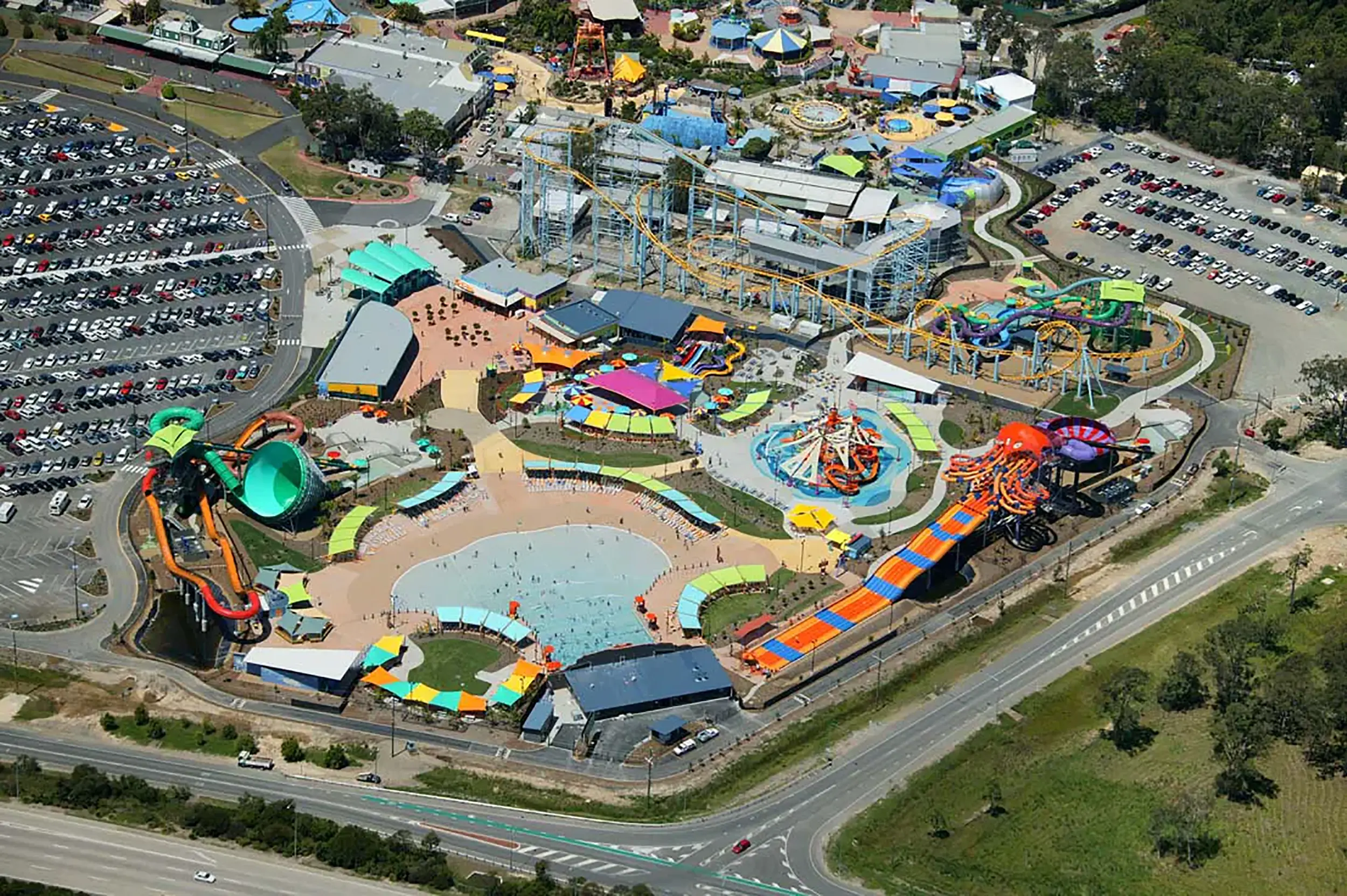 Quarter view to Whitewater world
