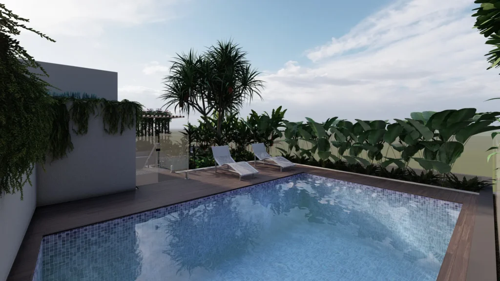 Casa Residences swimming pool - Landscape Designer
