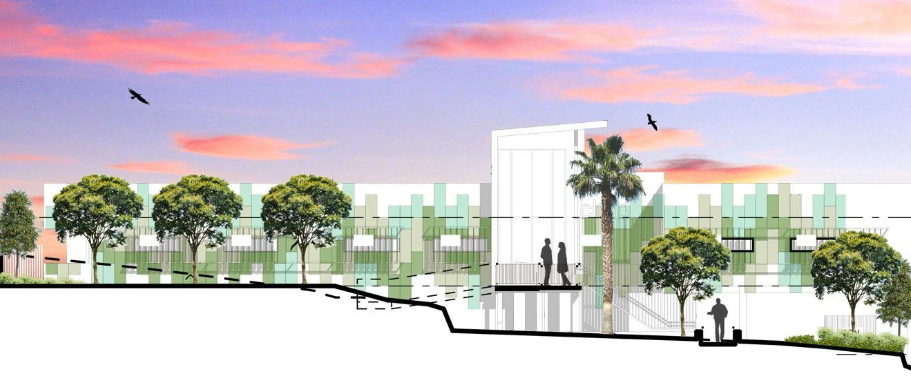 Childcare Design - Landscape Elevation